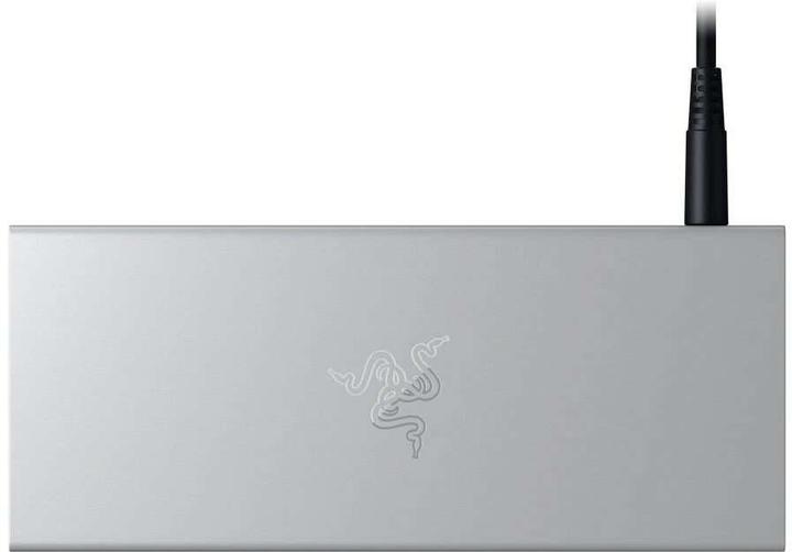 Actual product image Razer NB Acc Dock USB-C 4 Mercury (RC21-02280200-R3EK) (USB-C, 14 ports)