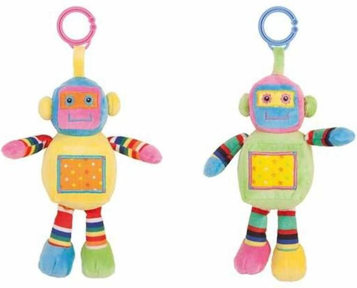 BigBuy Rassel Roboter Bunt 25cm