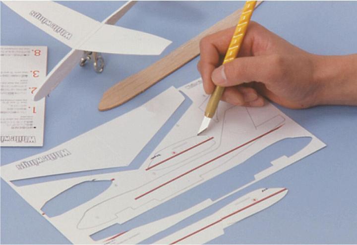 Produktbild Olfa Cutter ak-1/5b Gelb Kunststoff (Cutter)