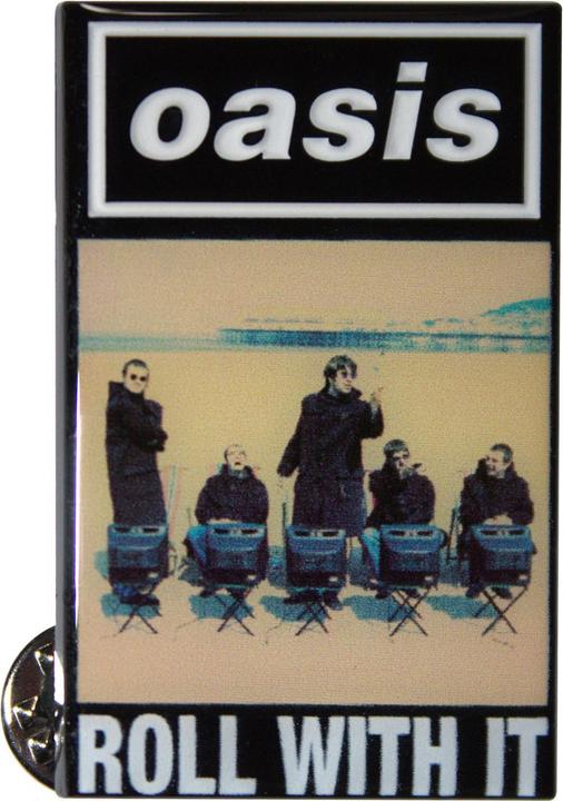 Produktbild Oasis Roll With It Single Abzeichen