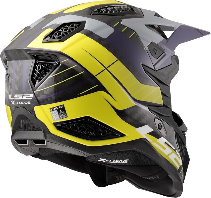 Produktbild LS2 MX703 X-FORCE CARBON GALUO MX-Helm (L)