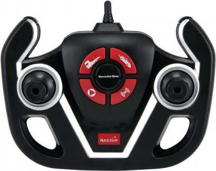 Actual product image Rastar Mercedes-Benz Actros Fjernstyret Lastbil + Mercedes AMG GT Bil 2.4G Rød