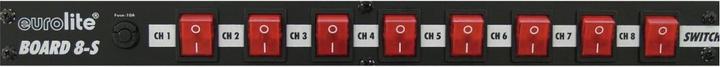 Actual product image Eurolite Board 8-S 8x IEC socket
