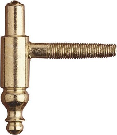 Otlav Drill-in hinge frame part type 190, hinge ø 13 mm, brass-plated steel
