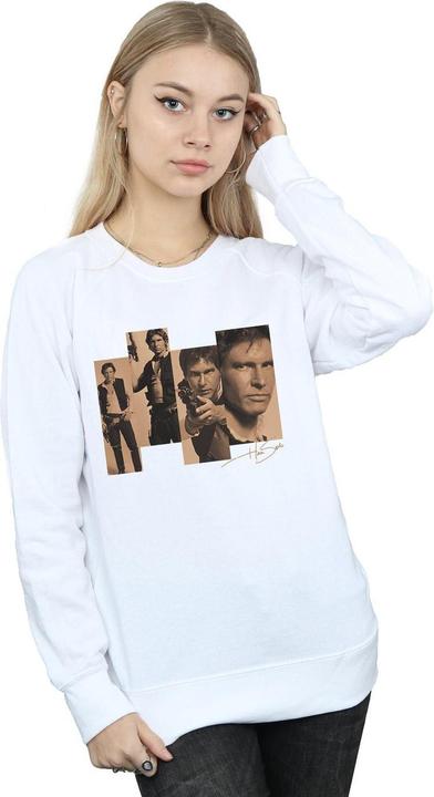 Actual product image Star Wars Womens/Ladies Han Solo Photoshoot Sweatshirt (M)