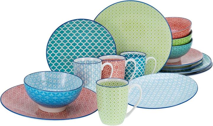 Actual product image CreaTable Mediterranean (16 pcs.)