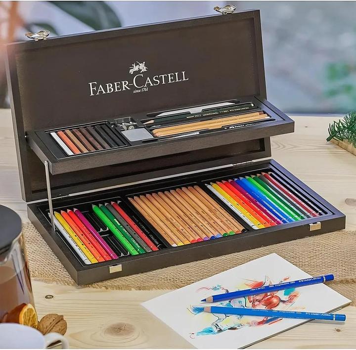 Produktbild Faber-Castell Holzkoffer Art & Graphic Compendium (53x)