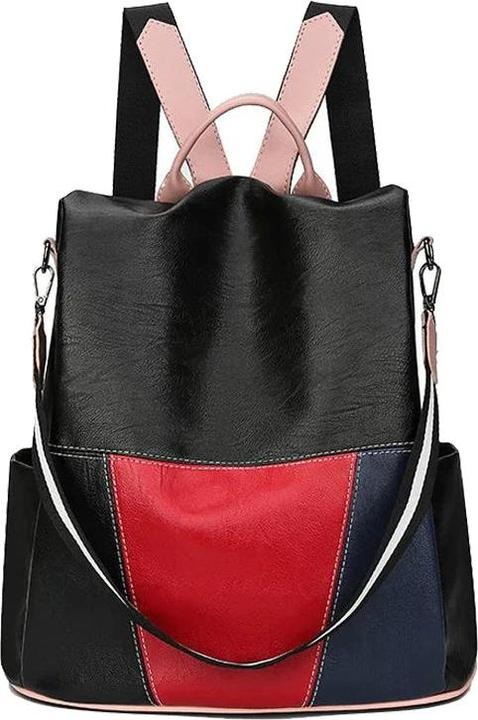 Actual product image Only-Bags.Store High quality leather backpack anti-theft travelling backpack large capacity satchel for teenagers
