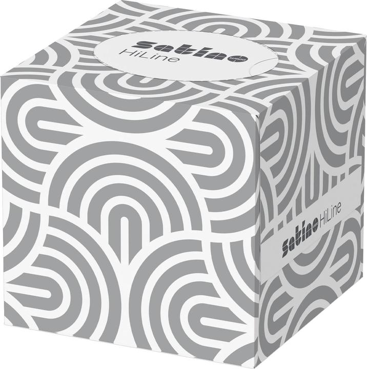 Actual product image Wepa Satino by prestige cosmetic tissues in the cube box I Premium I supersoft I skin-friendly I Gro