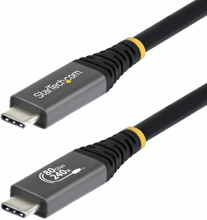 Produktbild StarTech USB4 Cable USB-C - 1.5m (1.50 m, 240 W)