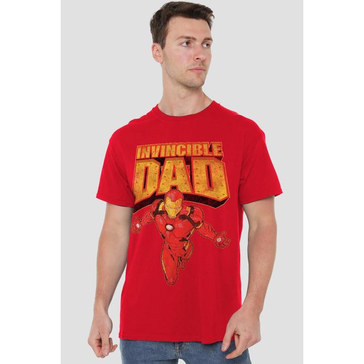 Produktbild Iron Man Invincible Dad TShirt Vatertag (L)