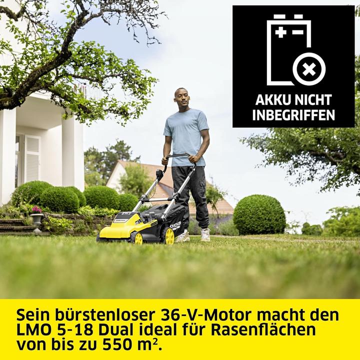 Produktbild Kärcher LMO 5-18 Dual (Akkubetrieb)