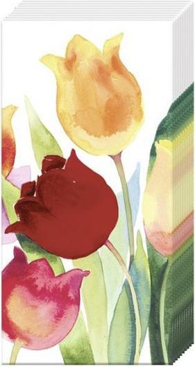 IHR Taschentuch Powerful Tulips