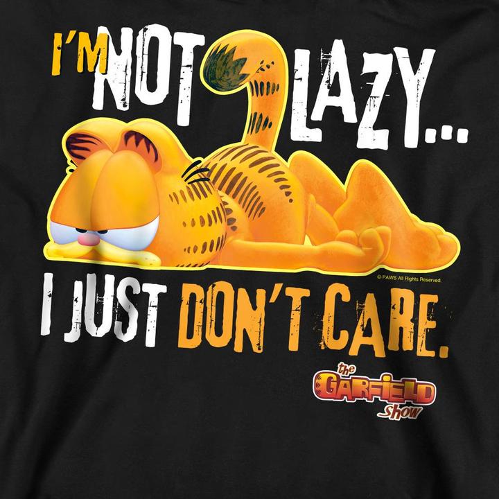 Immagine prodotto Garfield Not Lazy Felpa Adulto Unisex (XL)