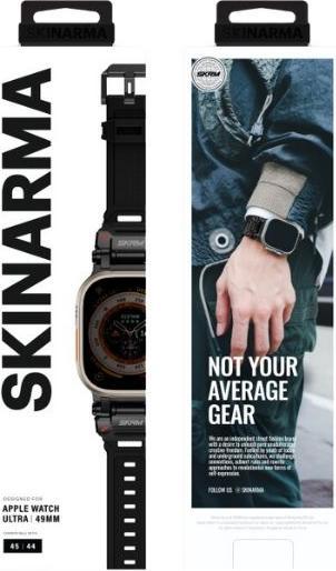 Produktbild Skinarma Band Titon Apple Watch Ultra 49mm black (Silikon)