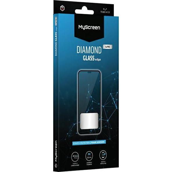 MyScreen Protector MSP Diamond Glass Lite Edge FG OnePlus Nord N100 czarnyblack Full Glue (1 Stück, OnePlus Nord N100), ...