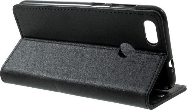 Produktbild MU Classic Leder Hülle mit Standfunktion (Huawei Y6 Pro (2017))