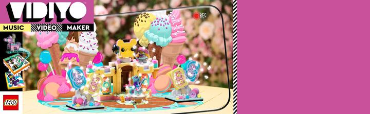 Productafbeelding LEGO Snoepkasteel Stadium (43111, LEGO Vidiyo)