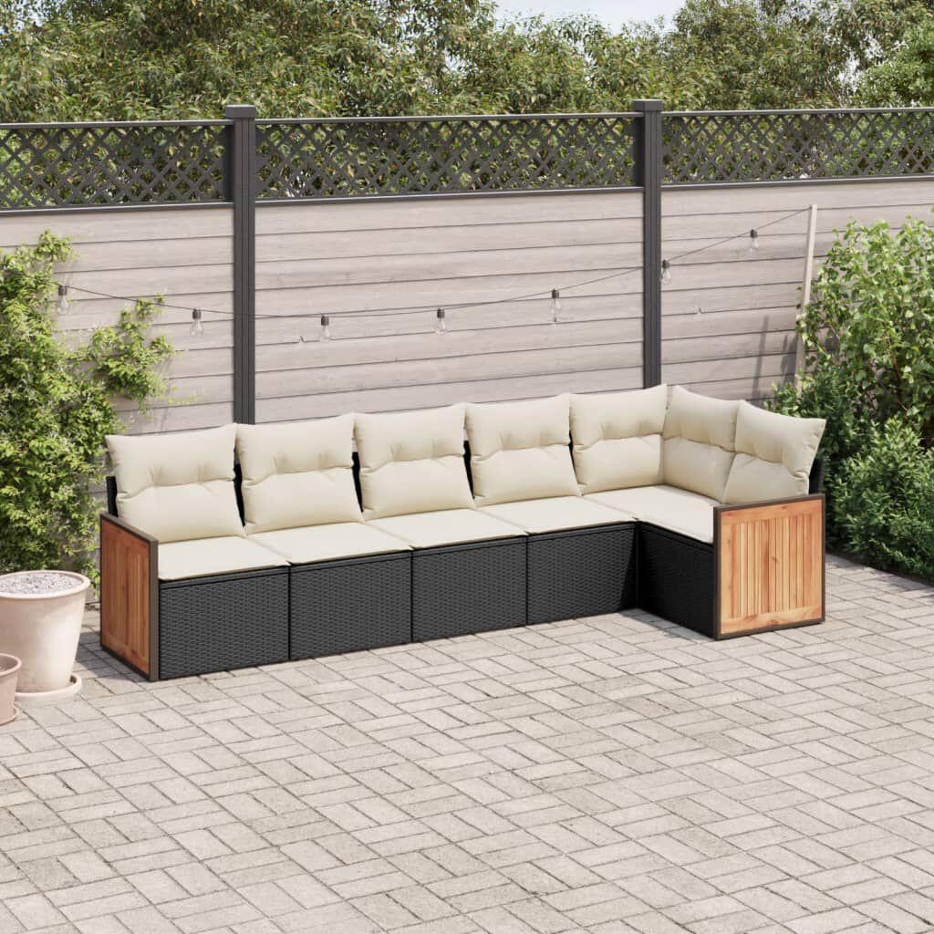 Thumbnail - VidaXL, Gartenlounge, 10-tlg. Garten-Lounge-Set mit Kissen
