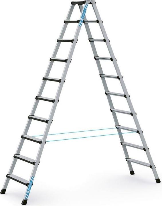 Zarges Comfortstep B - LM stepladder 2 x 10 steps (Stepladder, 272 cm)