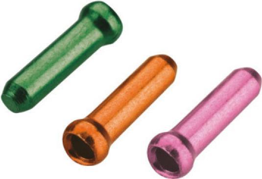 Produktbild Jagwire CHA075 Universal Cable Tips, Cash/Tango/Pink (30pcs each)