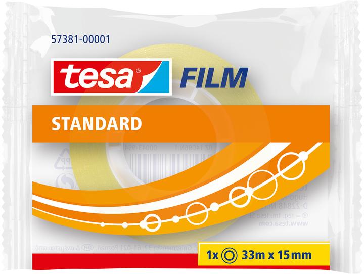 Image du produit tesa tesafilm 1x ruban adhésif STANDARD (15 mm)