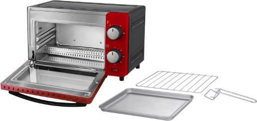 Actual product image Kalorik TKG OT 2011 RD Mini oven pilot light, grill function 19l