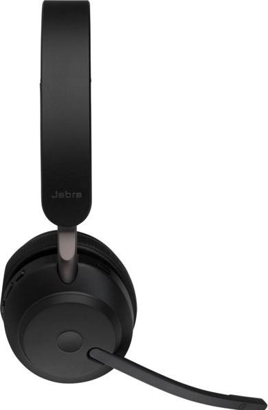 Produktbild Jabra Headset Evolve2 65 Duo UC Schwarz, USB-A, Ladestation (Kabellos, USB-A)