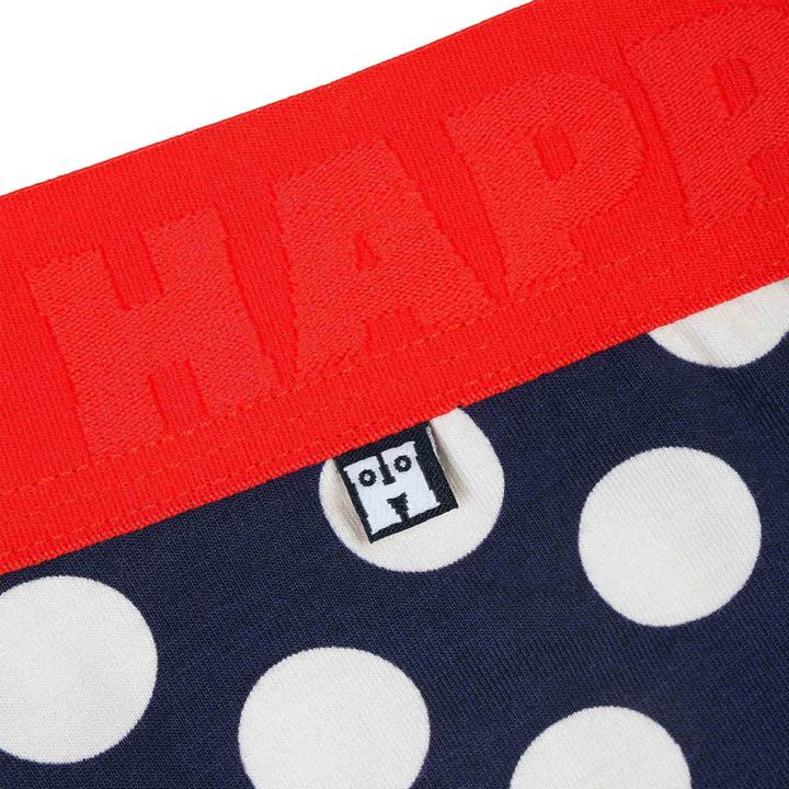 Produktbild Happy Socks 3-Pack Navy Big Dot Short Boxers (S, 3er Pack)