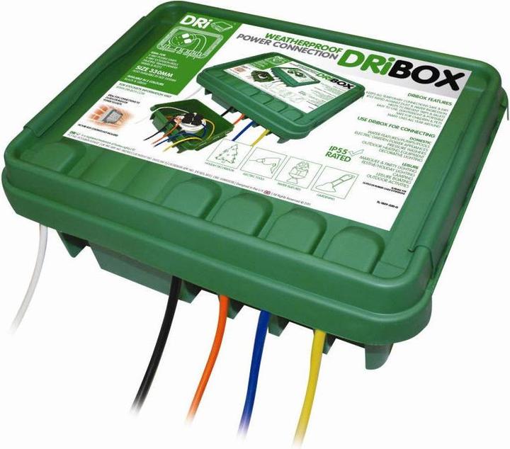 Actual product image Heitronic Distributor Box Green 21044