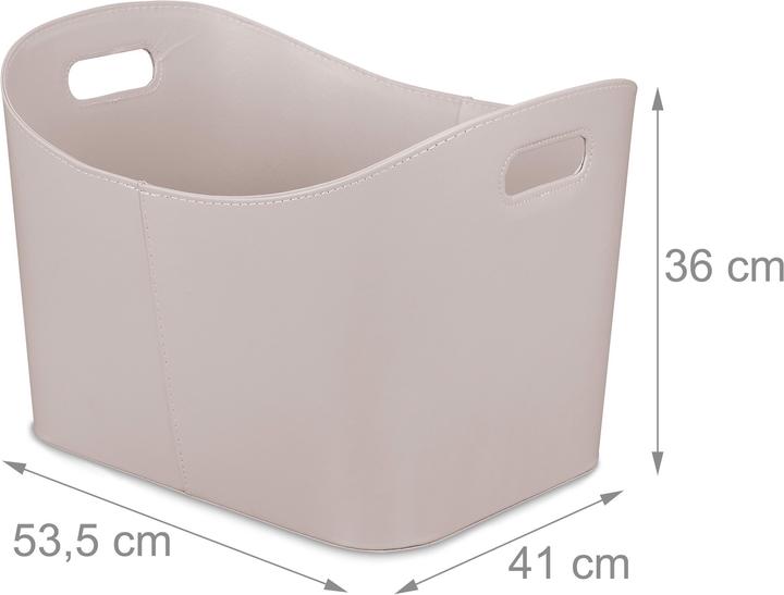 Produktbild Relaxdays Holzkorb (53.5 x 41 x 36 cm)