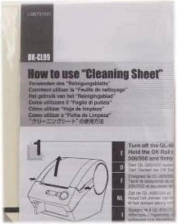Brother Cleaning sheet ASS DK-CL99