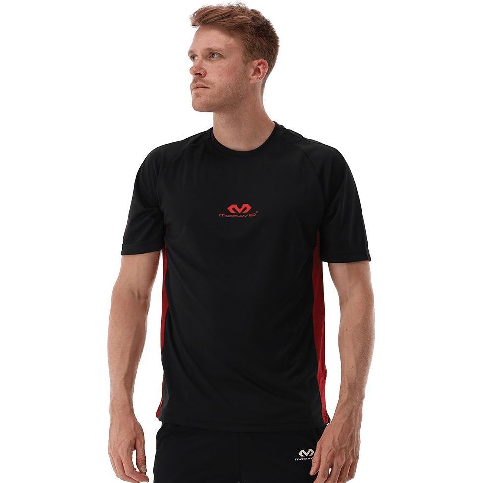 McDavid, Herren, Sportshirt, Slam Dunk (L), Schwarz, L