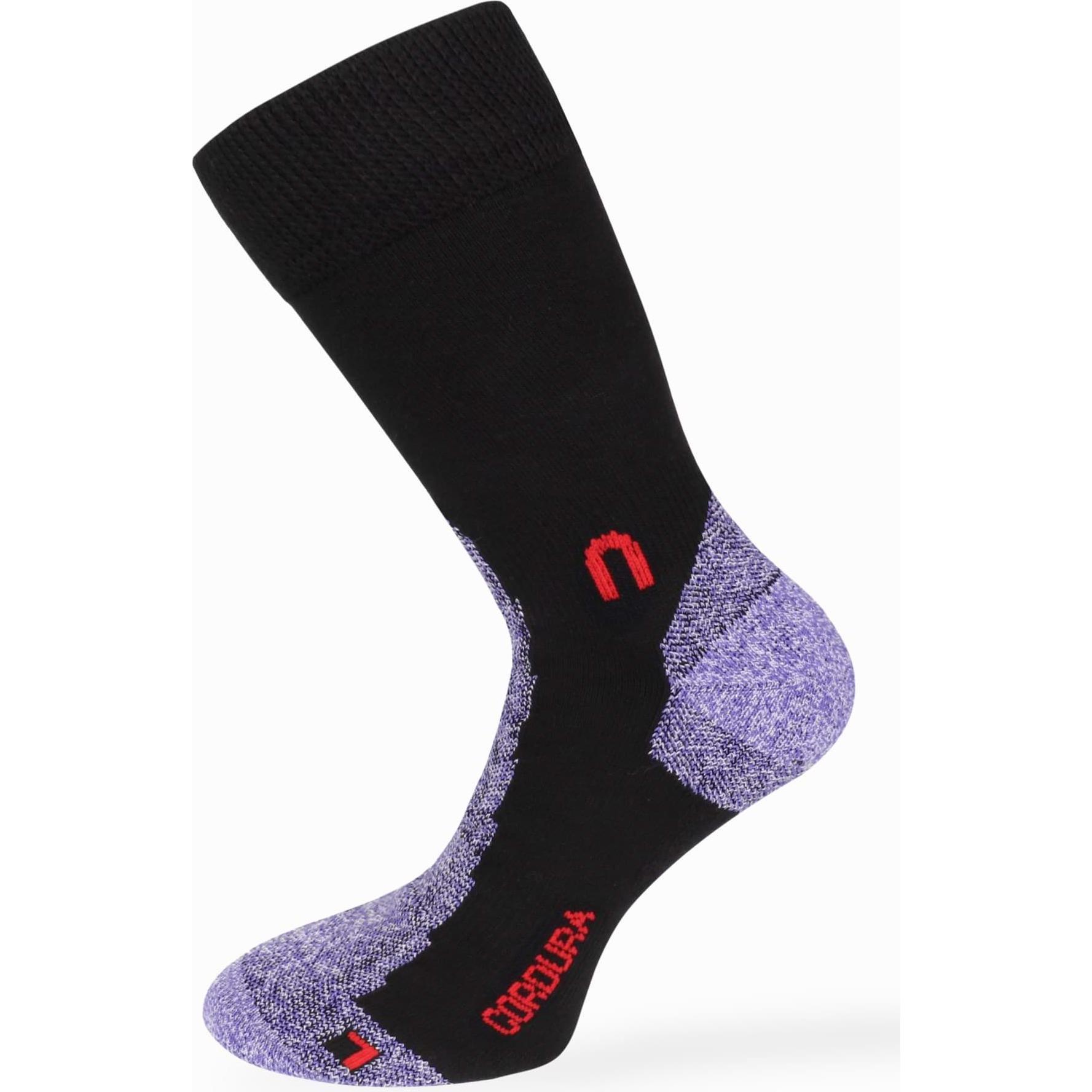 Normani, Herren, Socken, 2 Paar Cordura-Sport-Funktionssocken, Schwarz, (2er Pack, 35 - 38)
