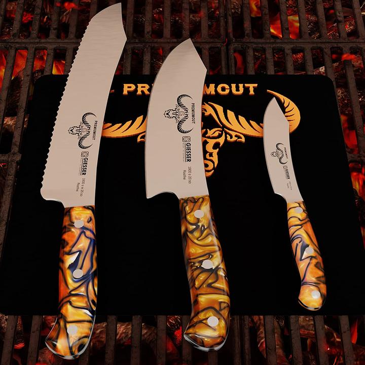 Produktbild Giesser PremiumCut Messerset 3teilig Orange (25 cm)