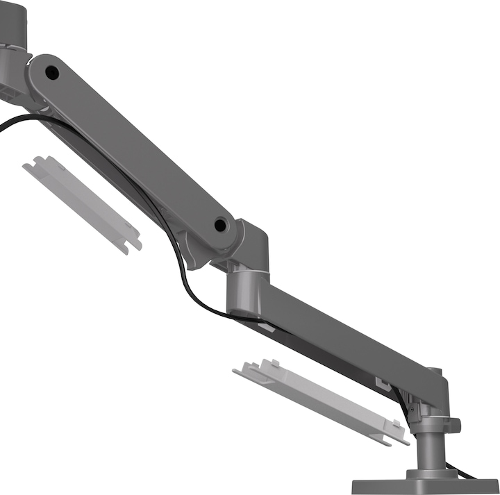 Produktbild Ergotron LX PRO ARM SINGLE DISPLAY DESK MOUNT darkgrey (Tisch, 34.02")