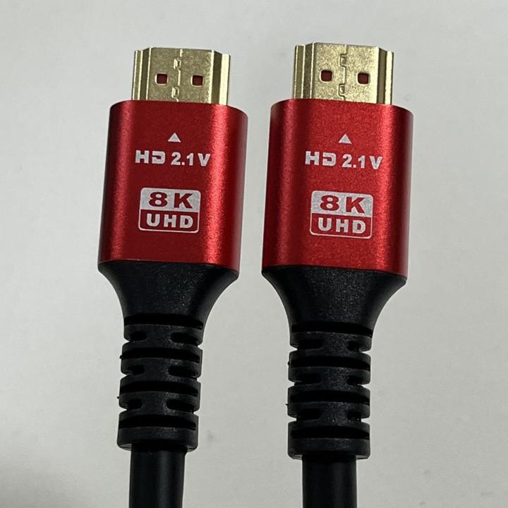 Image du produit Baseus Cable OEM Cable HDMI 2.1 8K 60Hz / 4K 120Hz – Ultra High Speed, HDR, eARC, VRR, 48Gbps 1 m black (1 m)