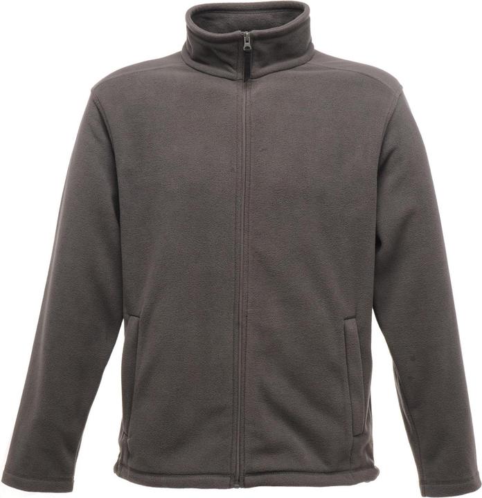 Actual product image Regatta Mens Plain Micro Fleece Full Zip Jacket (Layer Lite) (S)