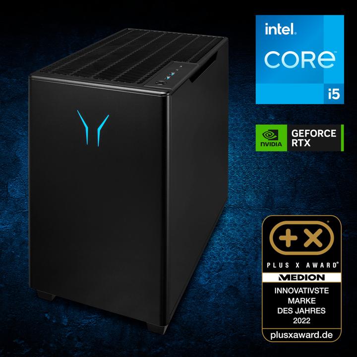 Produktbild Erazer Bandit P20 MD34600 (Intel Core i5-14400F, 16 GB, 1000 GB, GeForce RTX 4060)