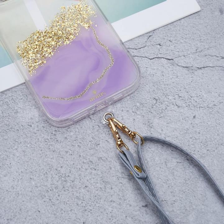 Actual product image Cover-Discount Universal imitation leather shoulder strap grey