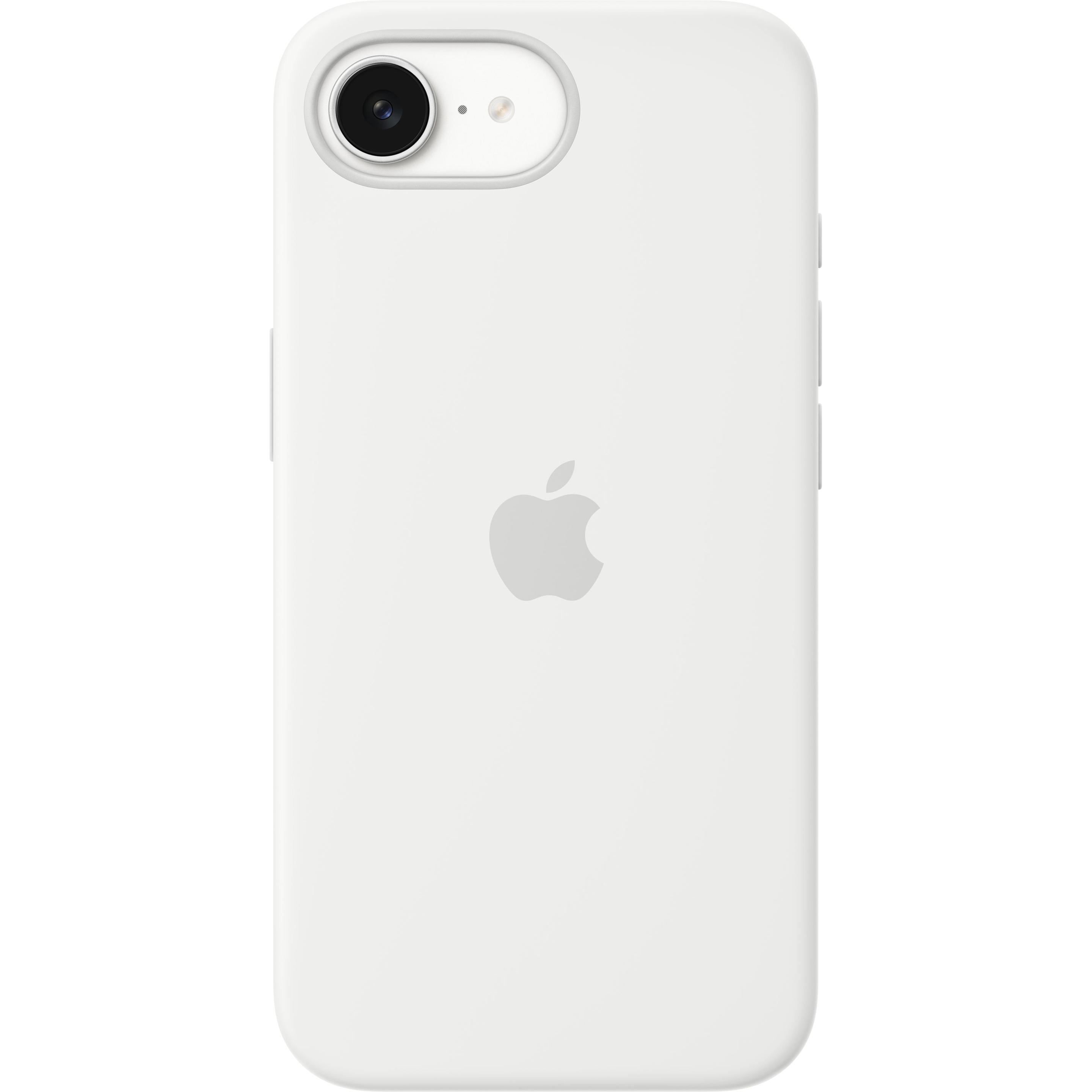 Apple Silicone Case (Apple iPhone 16e), Smartphone Hülle, Weiss