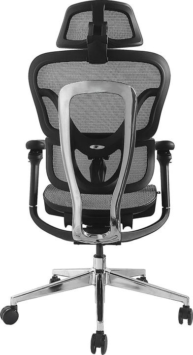 Actual product image equip Ergonomic office chair with head and armrests gr