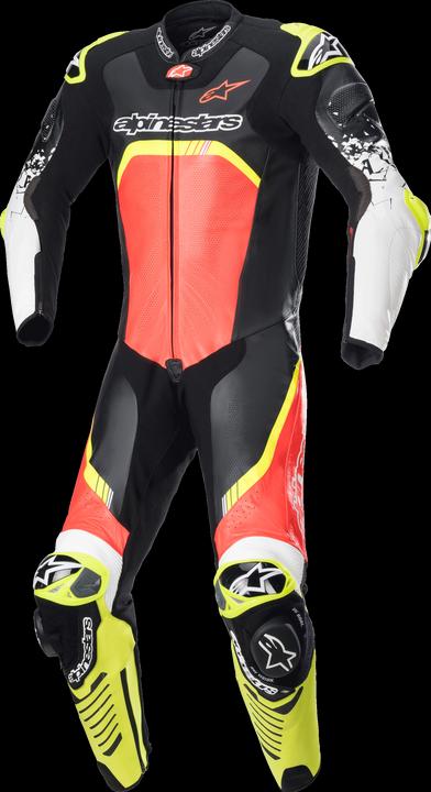 schwarz fluo rot fluo gelb