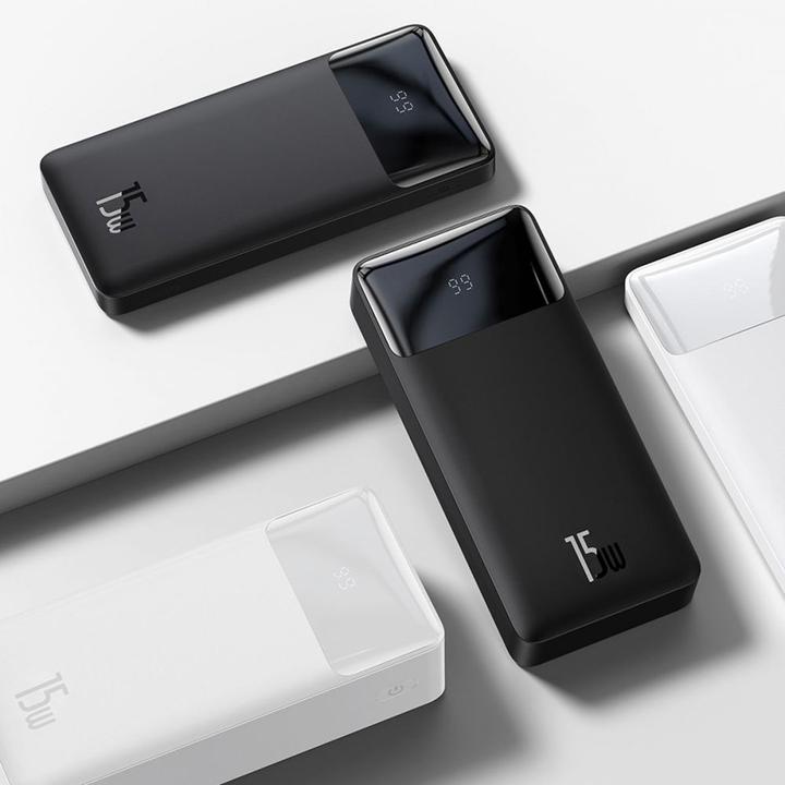 Actual product image Baseus Bipow (30000 mAh, 15 W, 111 Wh)
