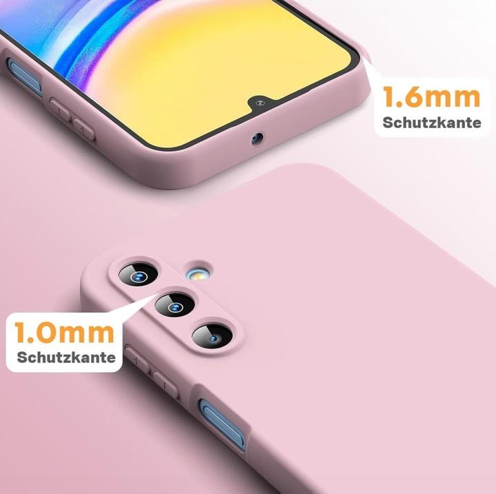 Produktbild Screenguard Samsung Galaxy A15 5G Liquid Silicone Case Hülle (Samsung Galaxy A15 5G)