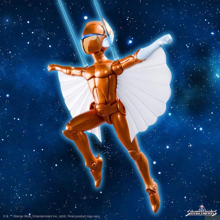 Actual product image Super7 SilverHawks Ultimates Action Figure Wave 2 Copper Kidd (Cartoon Accurate) 18 cm