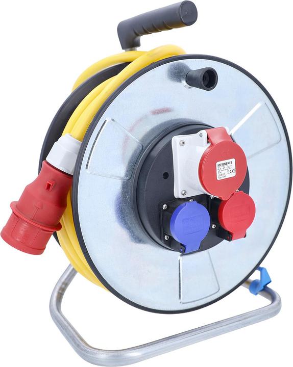 As - Schwabe CEE Metall-Kabeltrommel (25 m, 2.50 mm²)