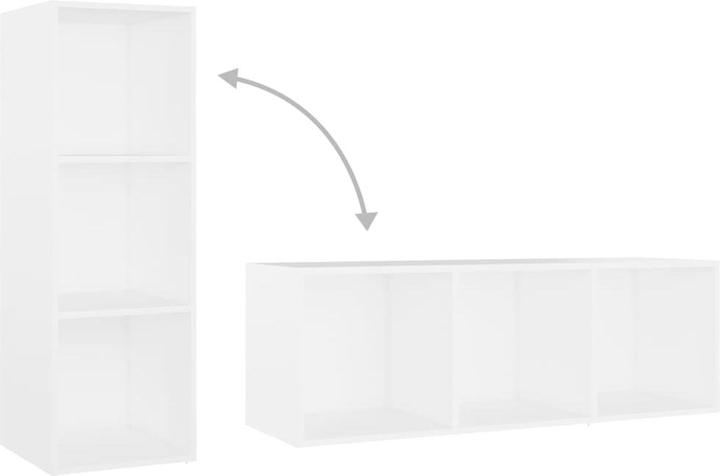 Actual product image vidaXL TV-Schrank (107 x 107 x 37 cm)
