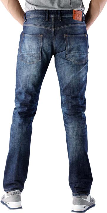 Actual product image Pepe Jeans Cash Deep 12OZ used deep denim (W29/L32)