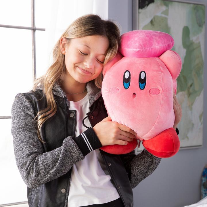Actual product image Tomy Nintendo Plush - Kirby - Plush Pillow (40 cm) (40 cm)